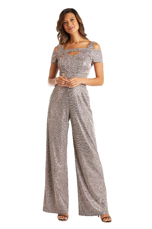 Nightway Off Shoulder Jumpsuit Formal Sale