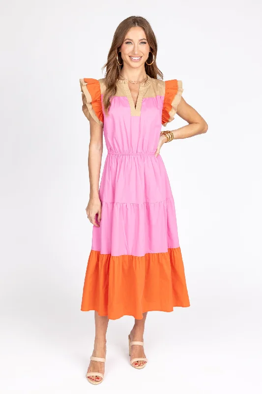 Hattie Dress- Pink