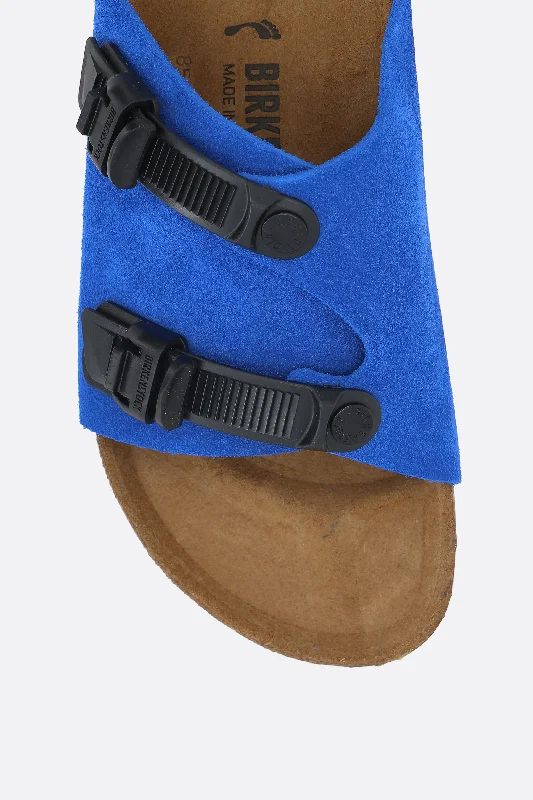 Zürich Tech suede flat sandals (Narrow Fit)