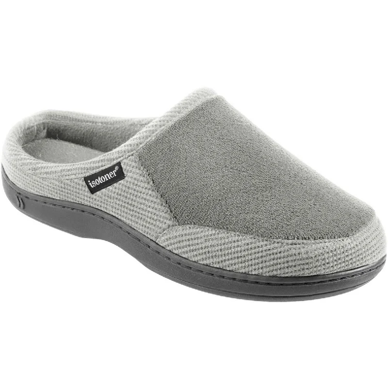 Isotoner Mens Slip On Memory Foam Slide Slippers