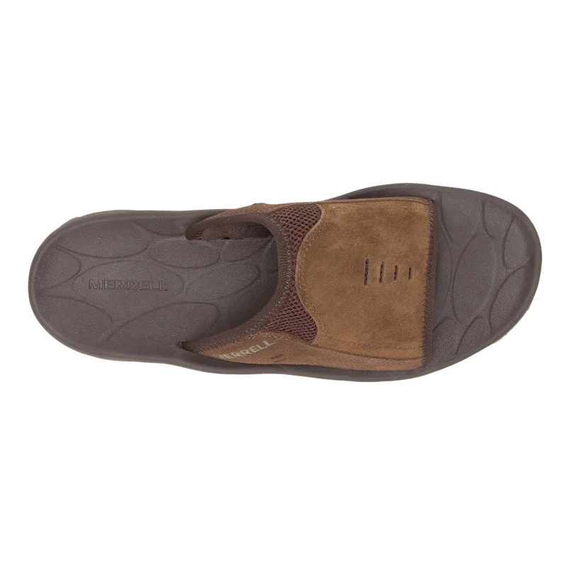 Men's Merrell, Huntington Leather Slide Sandal