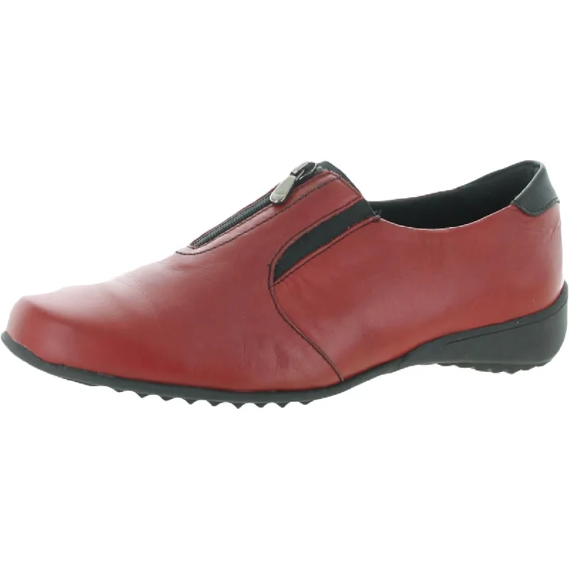 Munro Womens Berkley Leather Slip On Oxfords